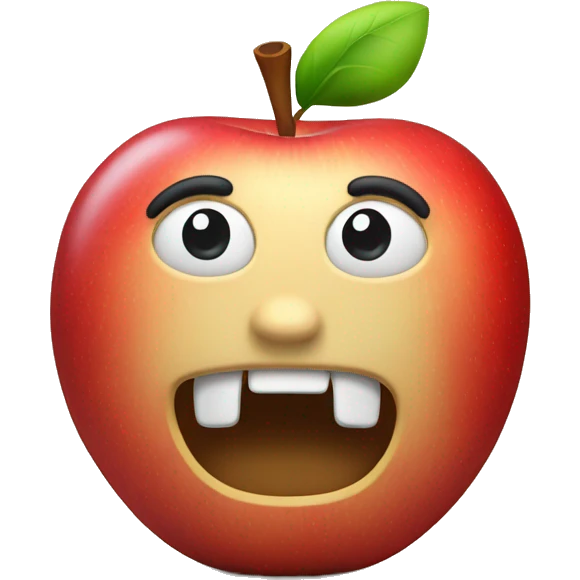 3d Apple  emoji