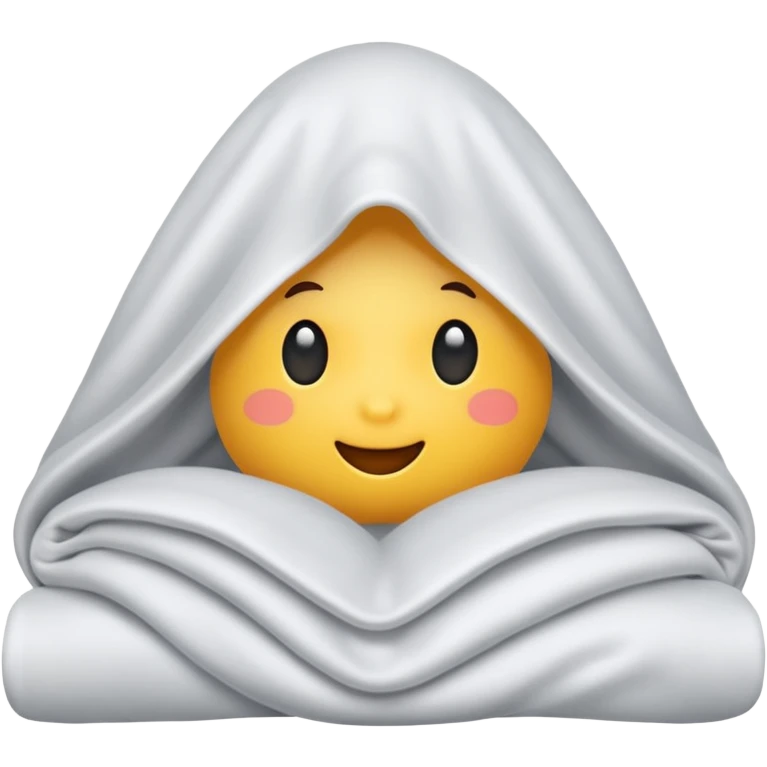 Something under the blanket emoji