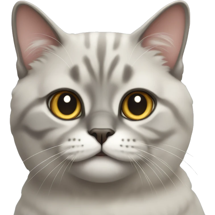 British breed cat emoji