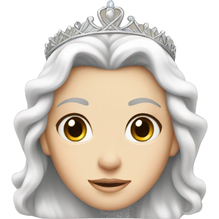 white princess emoji