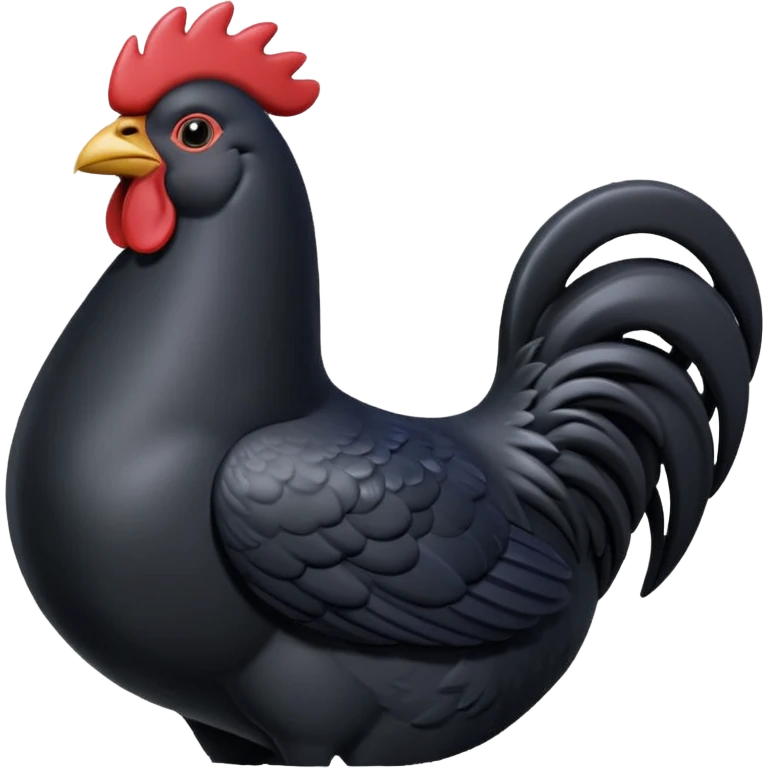 Big black cock emoji