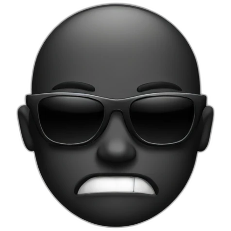 Evil with sunglasses emoji