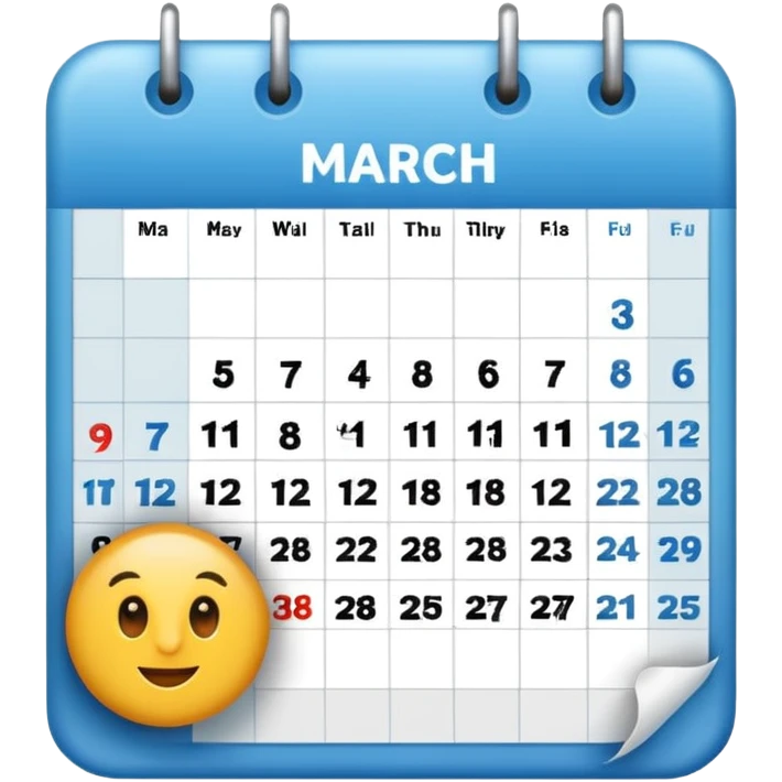 March emoji