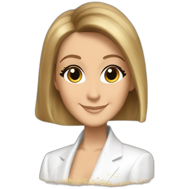 Céline Dion thanking emoji