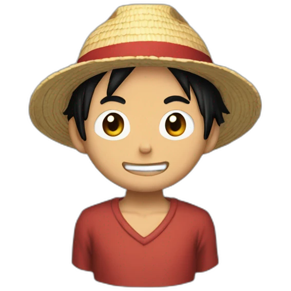 luffy qui bois une biérre emoji