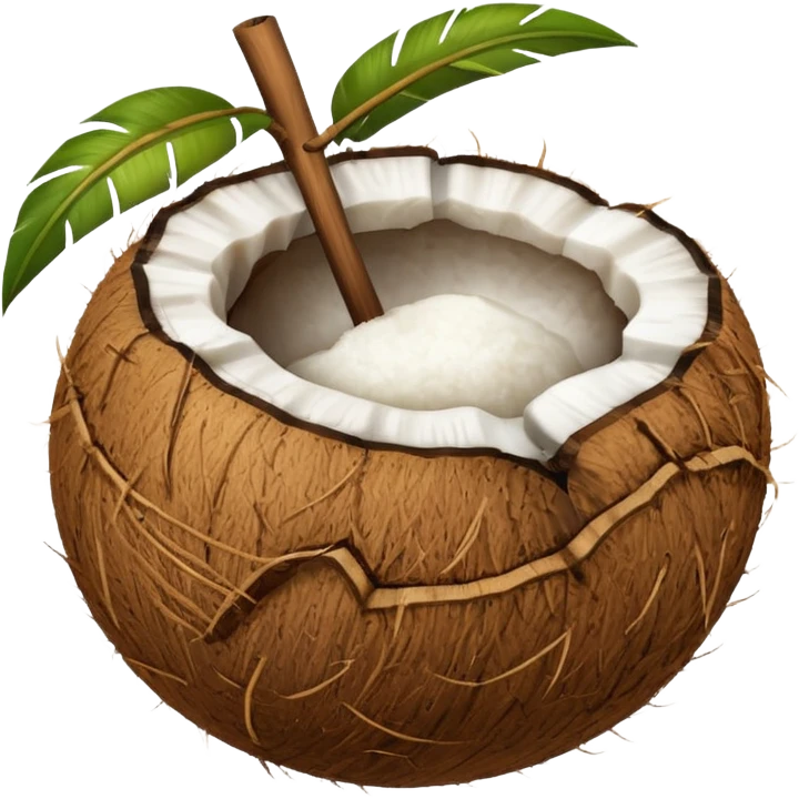 Coconut emoji