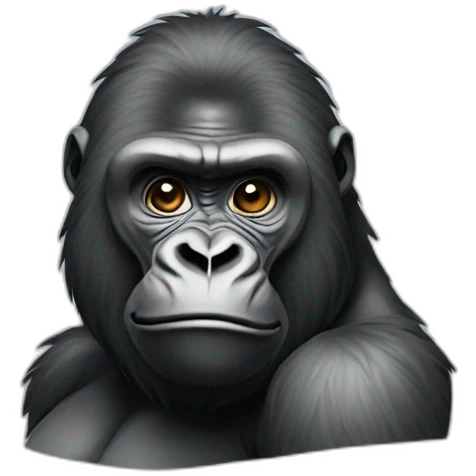 Gorilla emoji