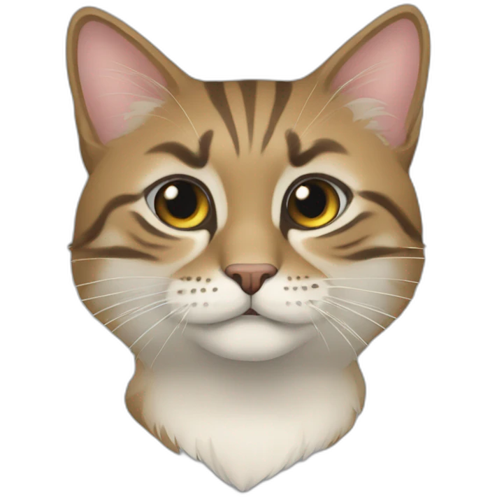 кот с поцелуями  emoji