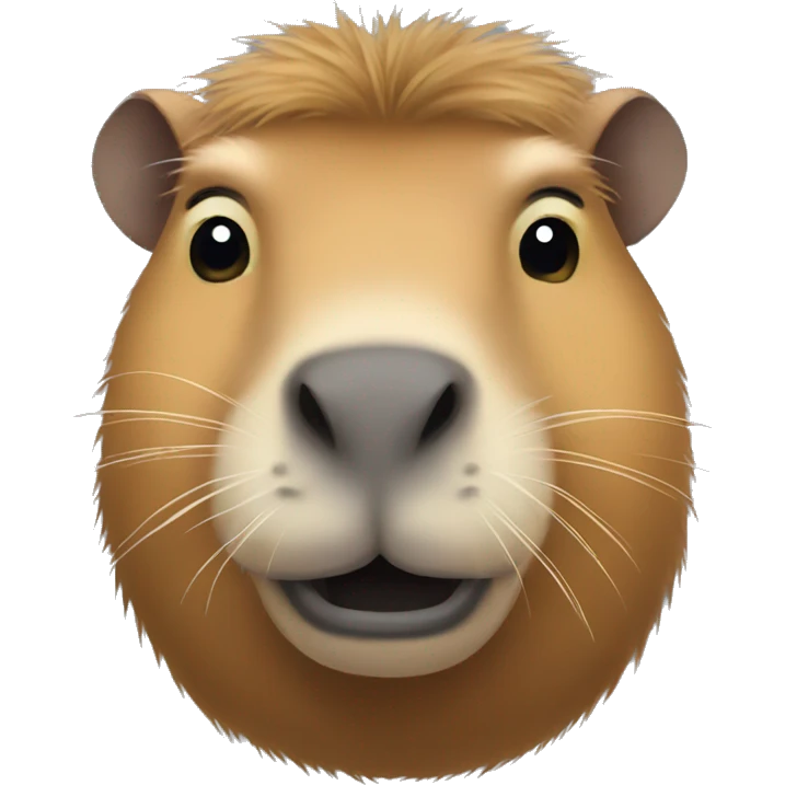 Capybara emoji