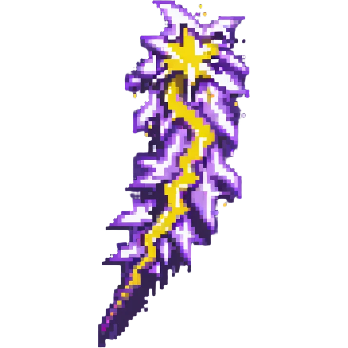 purple lightning bolt emoji