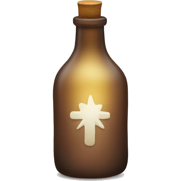 Spiritual bottle  emoji
