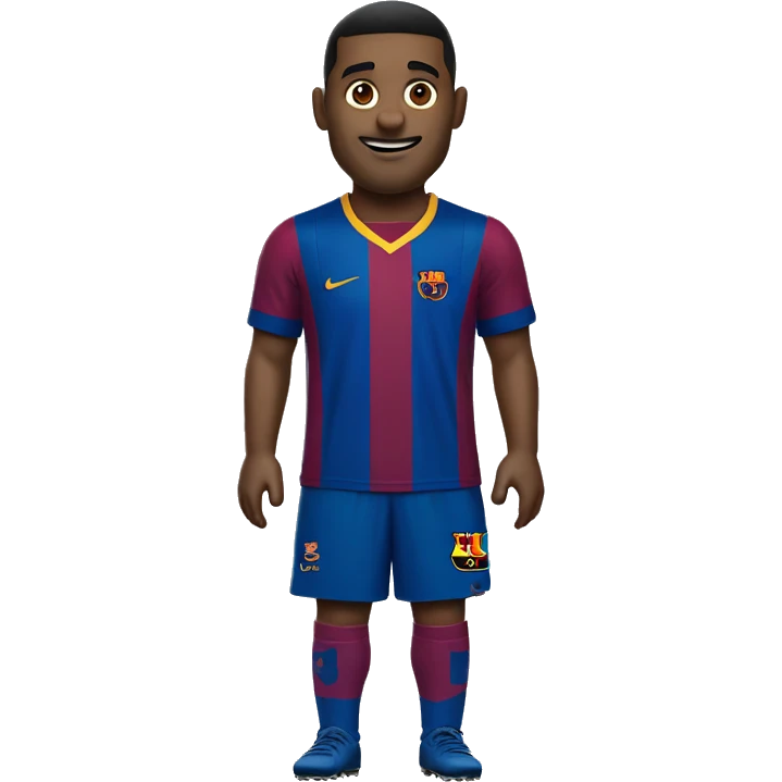 Maillot de foot fc Barcelona emoji