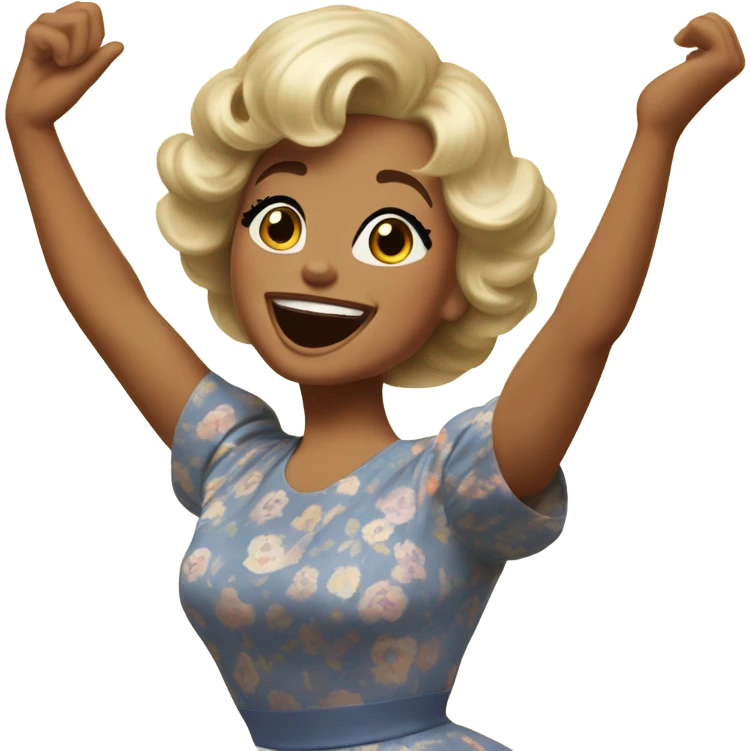Grey gardens Edie dance emoji