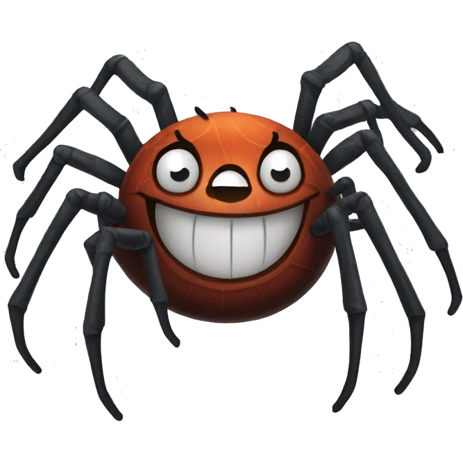 spider smiling  emoji