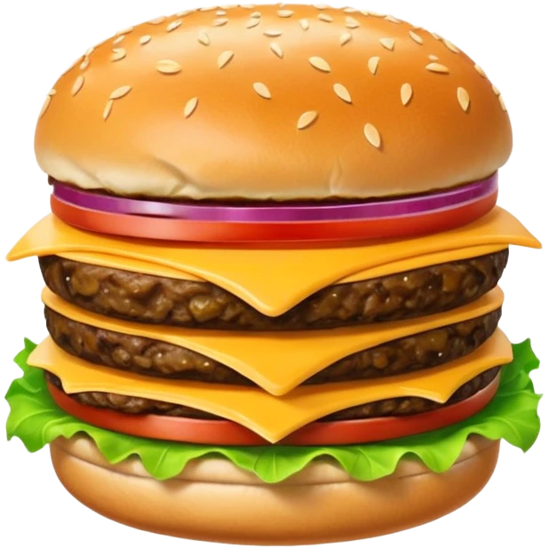 Hamburger emoji