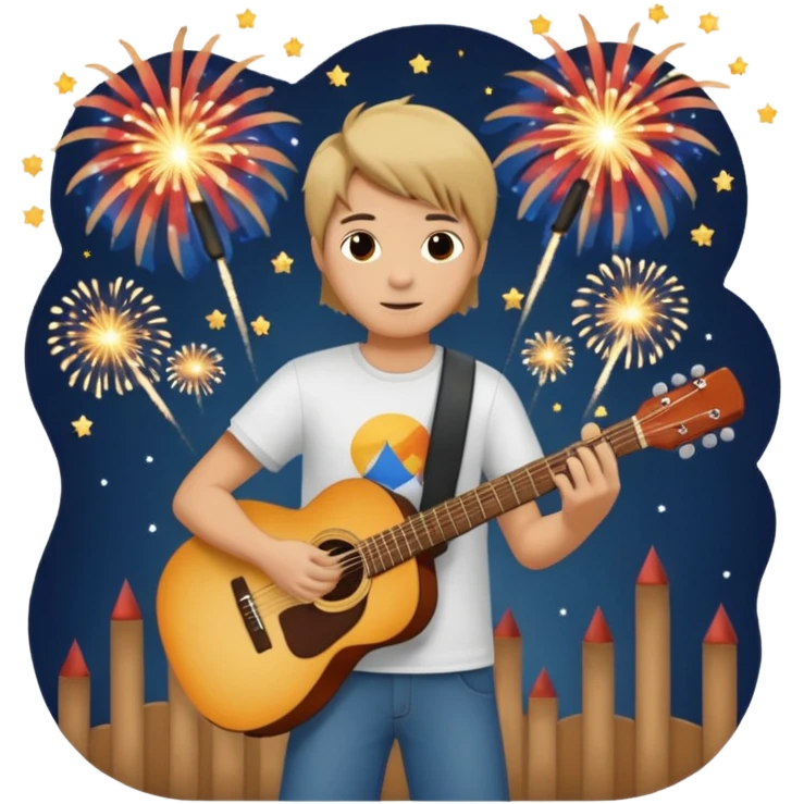 rocker fireworks emoji