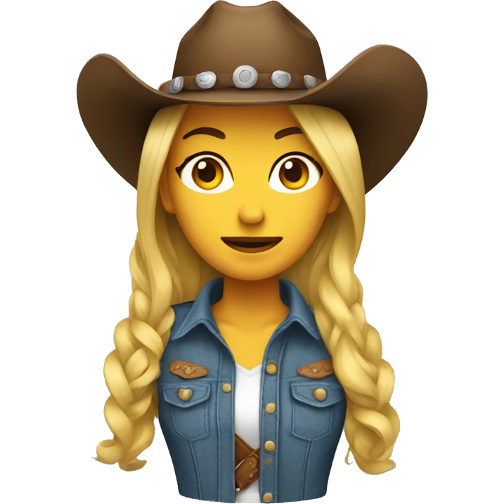 Cowgirl  emoji