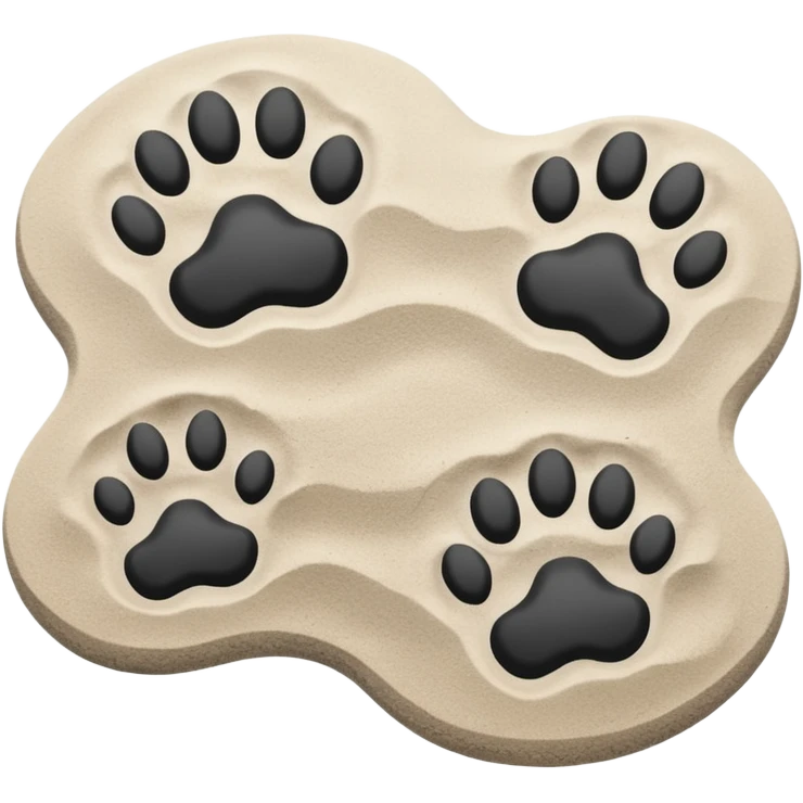 cat's footprints emoji