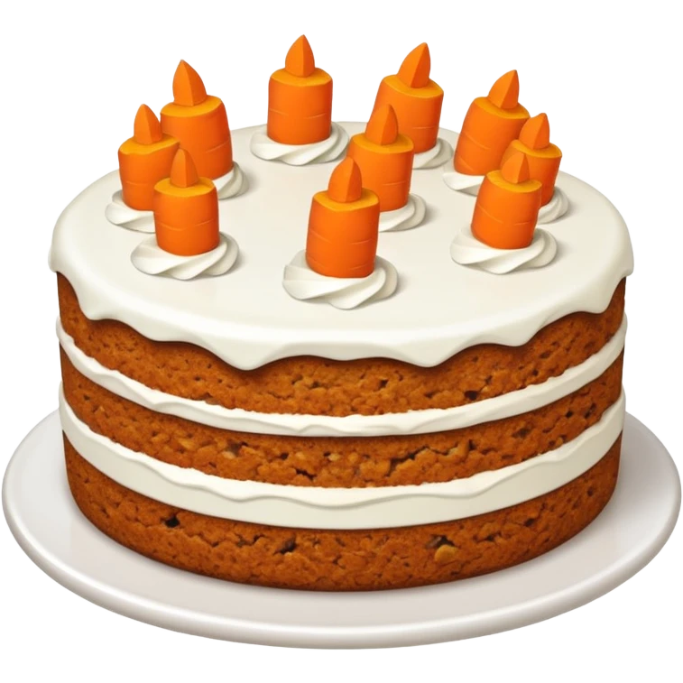 Carrot cake emoji