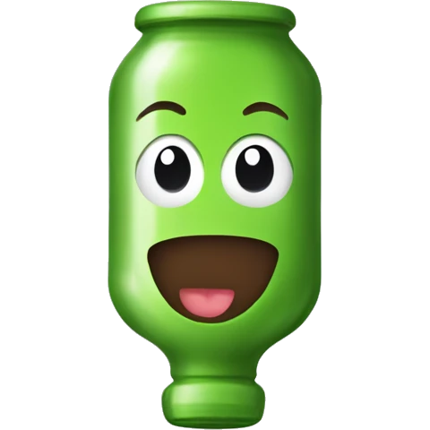 bouteille de soja emoji