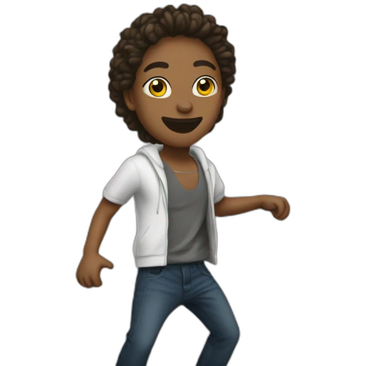 Rappeur JUL qui danse emoji