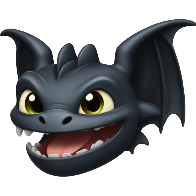 Toothless  emoji
