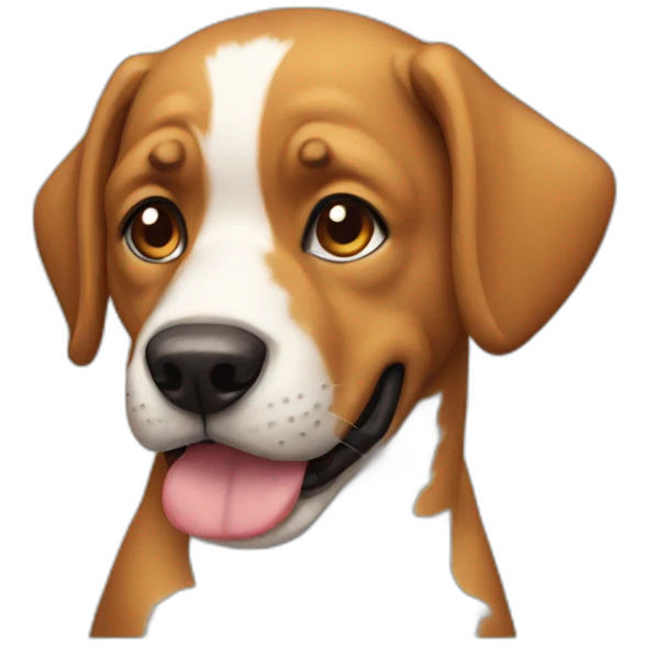strong dog emoji