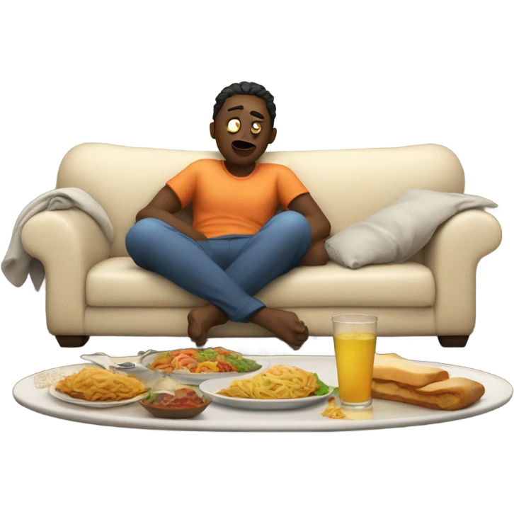 Food coma  emoji