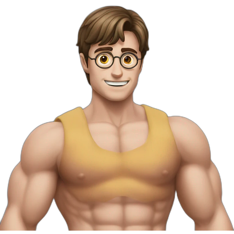 Harry Potter muscle emoji