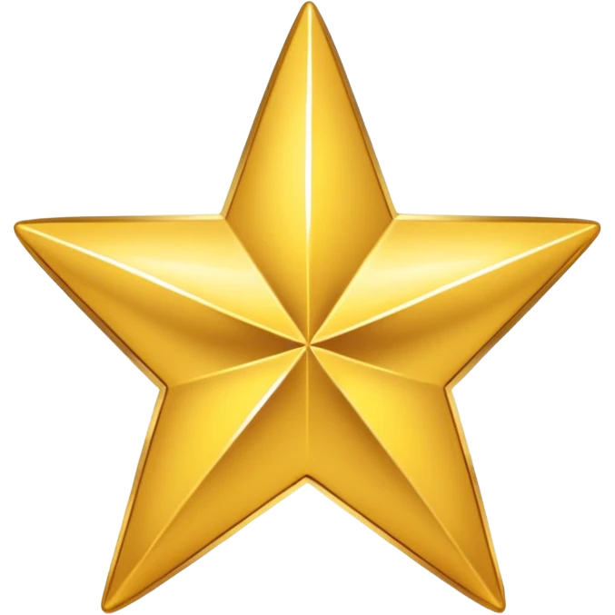gold check mark with star on back emoji