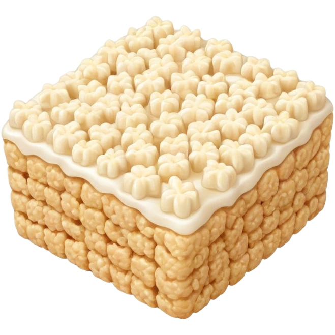 Rice crispie treat emoji