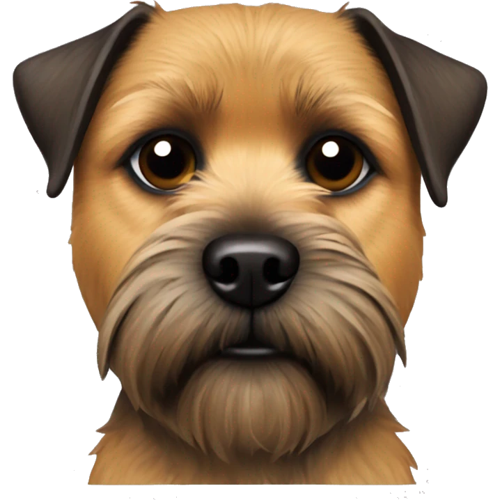 Border terrier  emoji