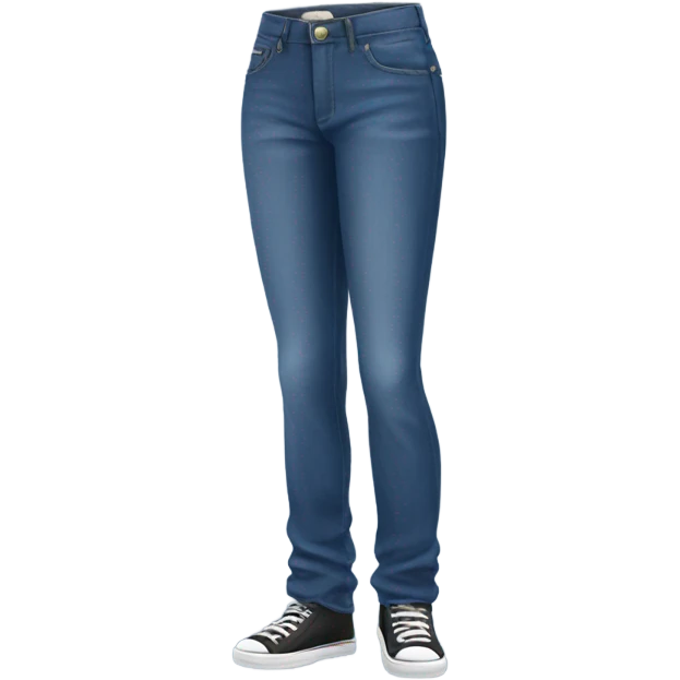 Create blue jeans  emoji