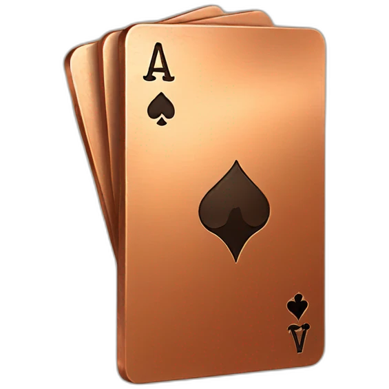 copper-poker-card emoji