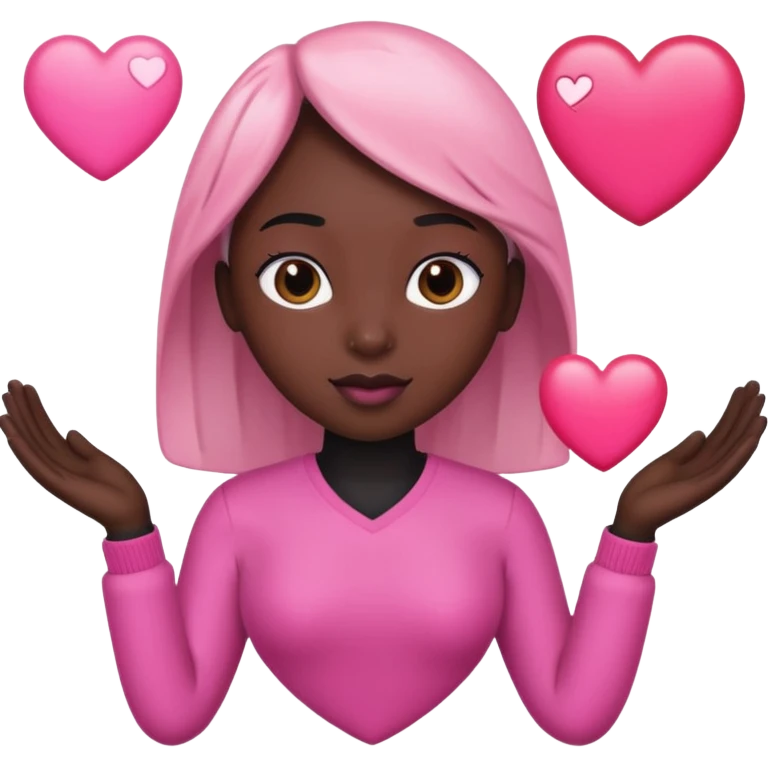 💗 +negro emoji