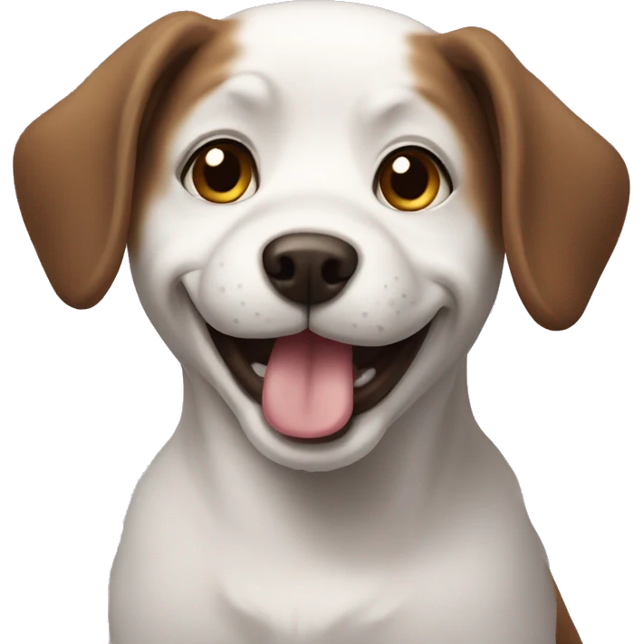 Cute dog emoji