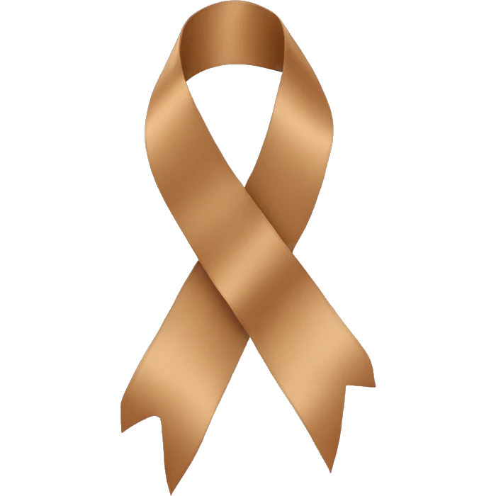 Light brown ribbon  emoji