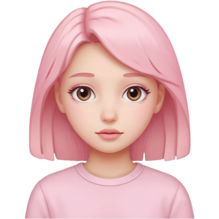 Pastel Pink Aesthetic Girl emoji