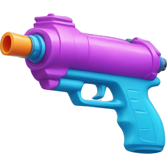 water gun emoji