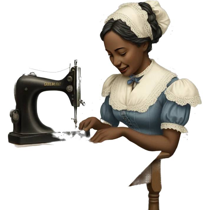 seamstress of the late 19th century emoji