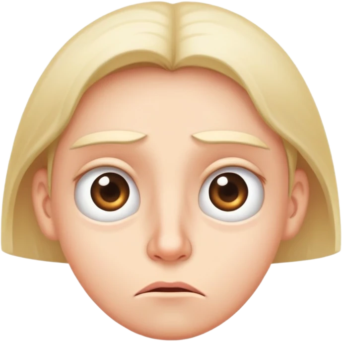 face with a sarcastic expression, rolling eyes emoji