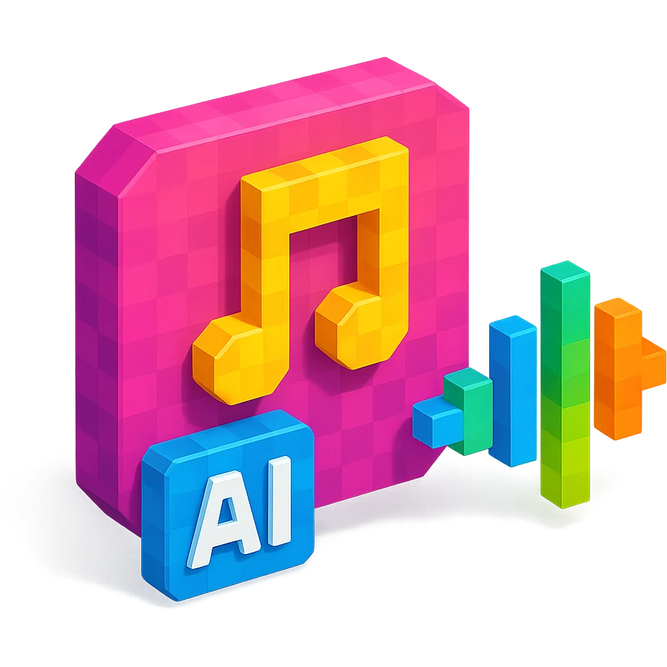 music generative AI emoji
