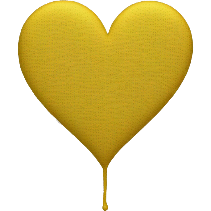 Yellow heart emoji