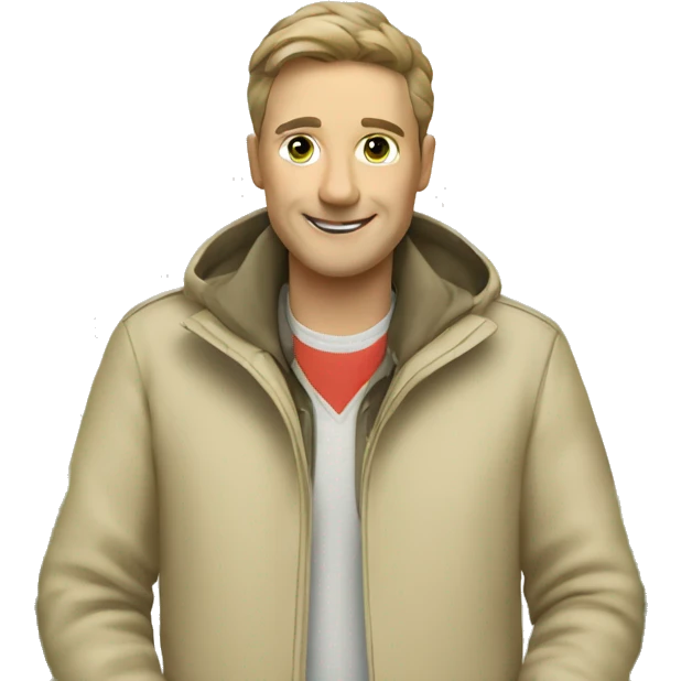 gardener beige jacket trees germany emoji