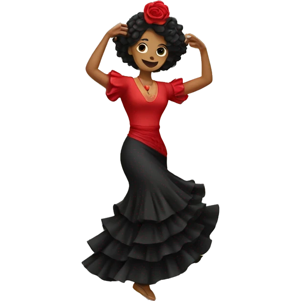 flamenco dance  emoji