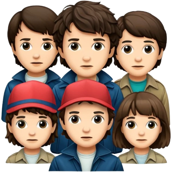 Stranger things sticker  emoji