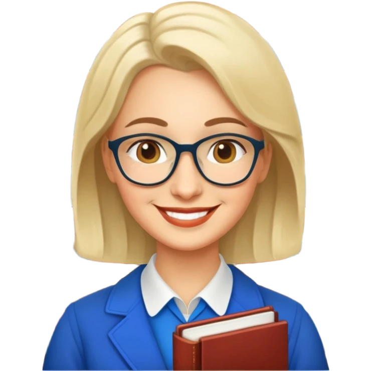 Я - российский умный, весёлый, добрый библиотекарь emoji