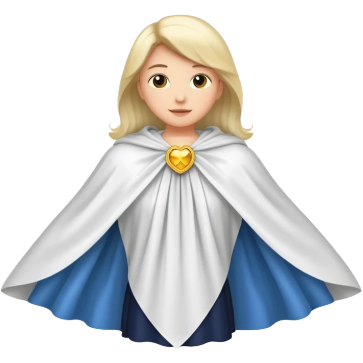 white cape emoji