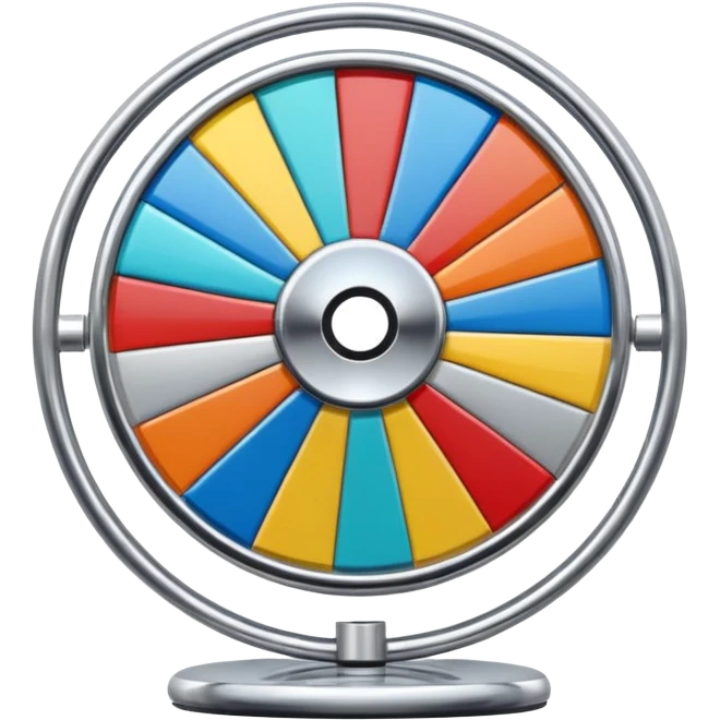 Like a spin wheel without a base emoji