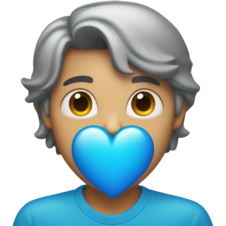 Blue heart emoji